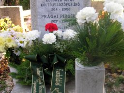 2009. év képei - 2009.11.27. - Koszorúzás Határ Győző sírjánál